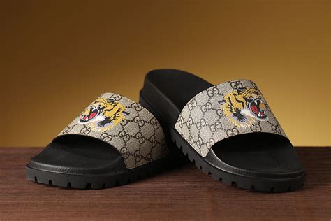 green gucci slippers|gucci slippers for men.